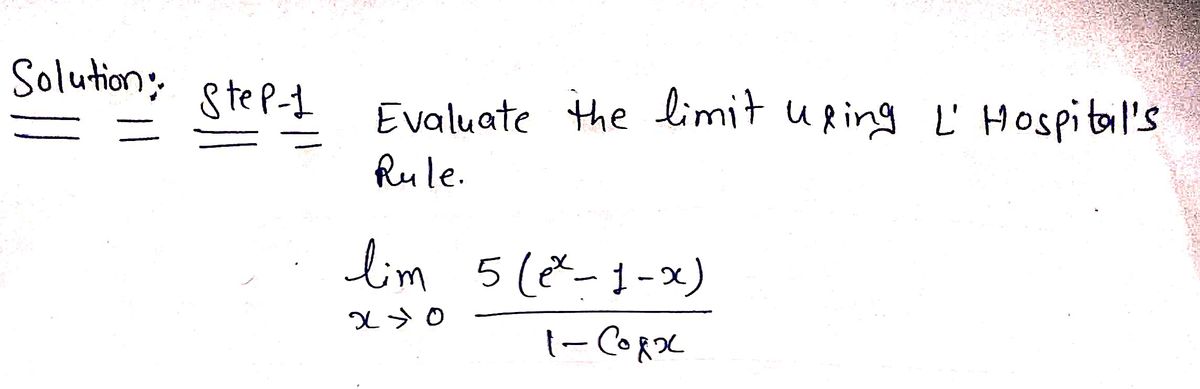 Calculus homework question answer, step 1, image 1